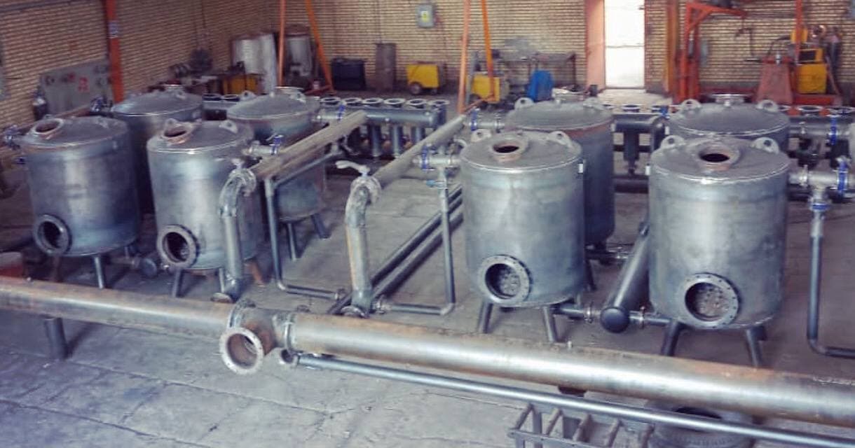 ساخت ایستگاه فیلتراسیون