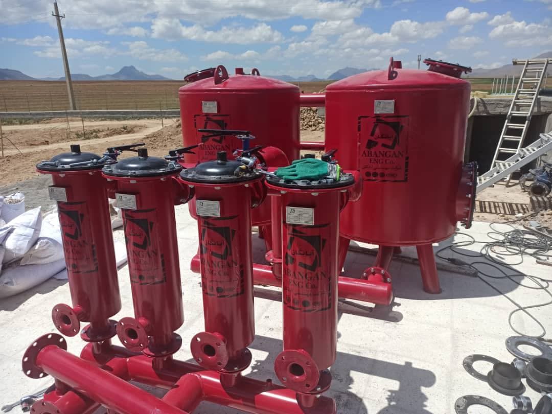 نصب ایستگاه ۷۲متر مکعب